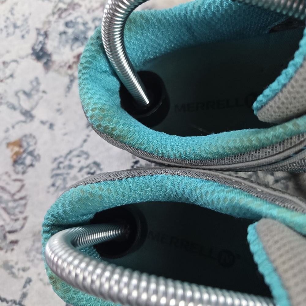 Merrell Women Mix Master Glide Running Shoes J56352 Gray and Blue Women US 9 - Picture 7 of 13